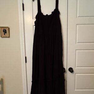 Terra & Sky Black Sun Dress
